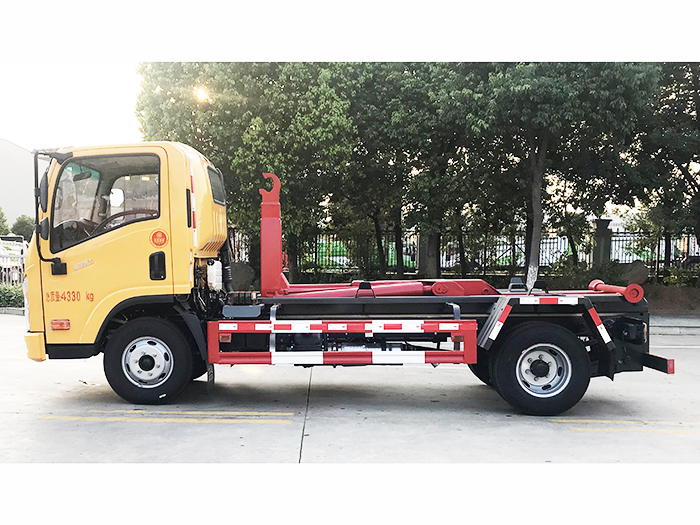 大運藍牌車廂可卸式垃圾車