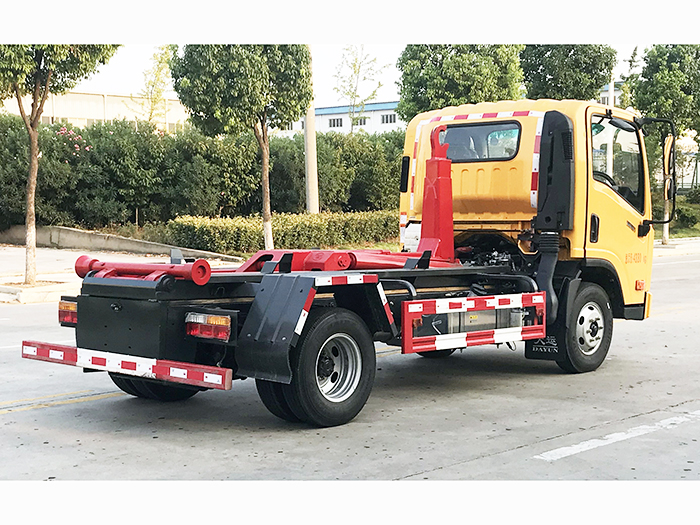 大運藍牌車廂可卸式垃圾車